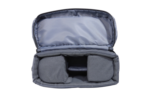 Peter Hadley Tokio 400 dunkelgrau Fototasche aus 100 % aus recyceltem Polyester